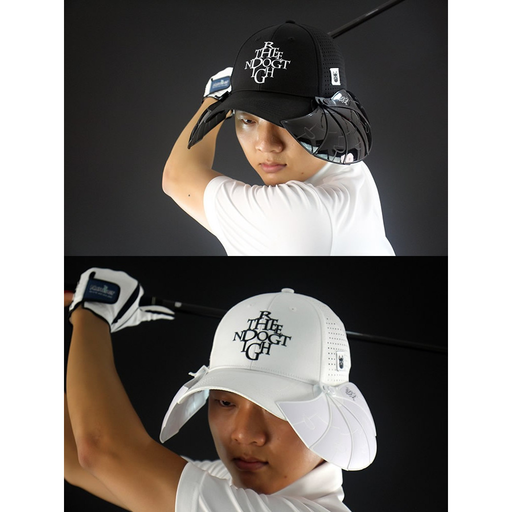Novo produto coreia TDN boné de golfe masculino feminino respirável esportes lazer boné de sol pode segurar óculos de so