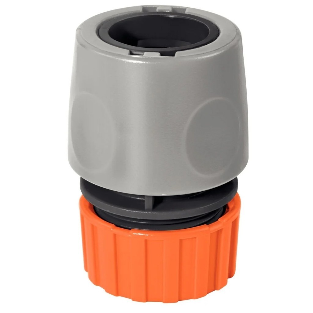 Kit 5 Unidades Engate Rápido para Mangueira 1/2 em Plástico PVC - Tramontina — imagem 2 de 2