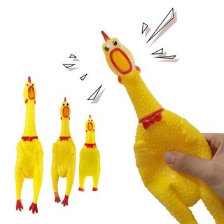 Galinha Frango Borracha Mordedor Cachorro Pet Faz Barulho / Brinquedos Cachorro Premium