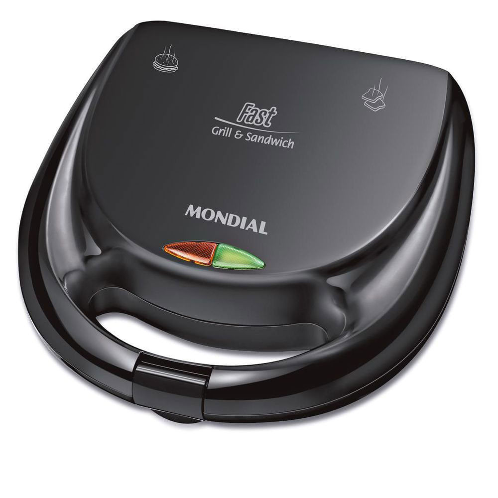Sanduicheira Grill Mondial Fast Grill e Sandwich S12