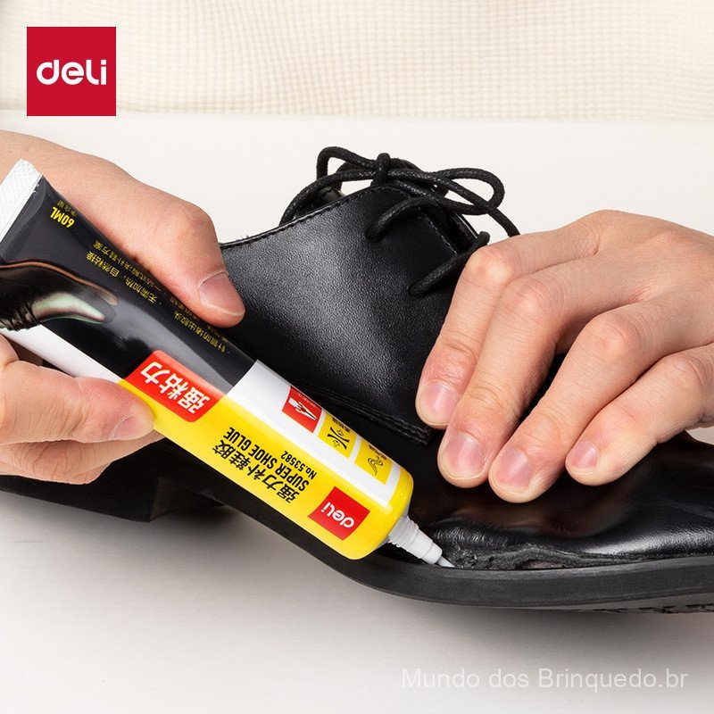 Adesivo especial forte da Deli para reparo de calçados, cola universal para calçados, cola para colagem de calçados, col