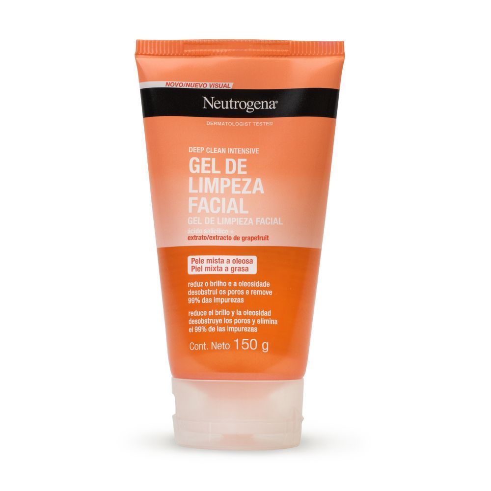 Sabonete Facial Deep Clean Grapefruit Neutrogena 150g