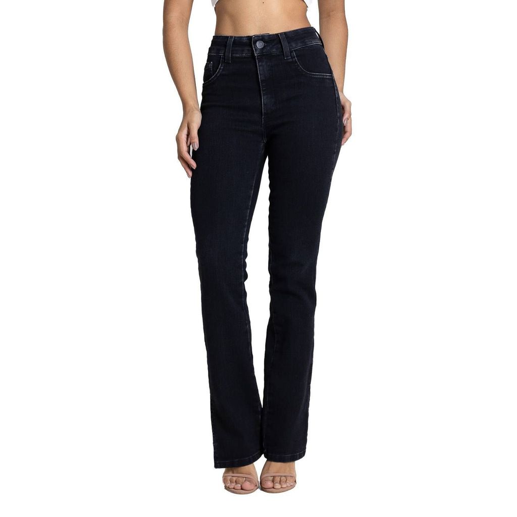 Calça Jeans Sawary Reta Fenda - 283808