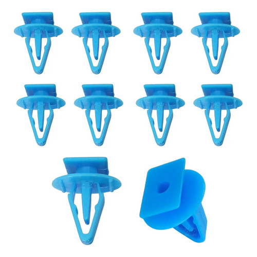 Kit 10 Grampo Presilha Grelha Churrasqueira Compativel Honda City Civic Fit e Accord