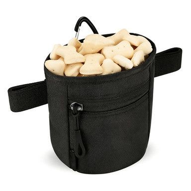Bolsa portátil diária para treinamento de animais de estimação, lanche para animais de estimação, bolsa de cintura para