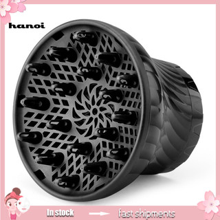 HAN_ Difusor De Secador De Ondulação Ajustável Portátil , Acessório De Estilo De Cabelo Ondulado Natural