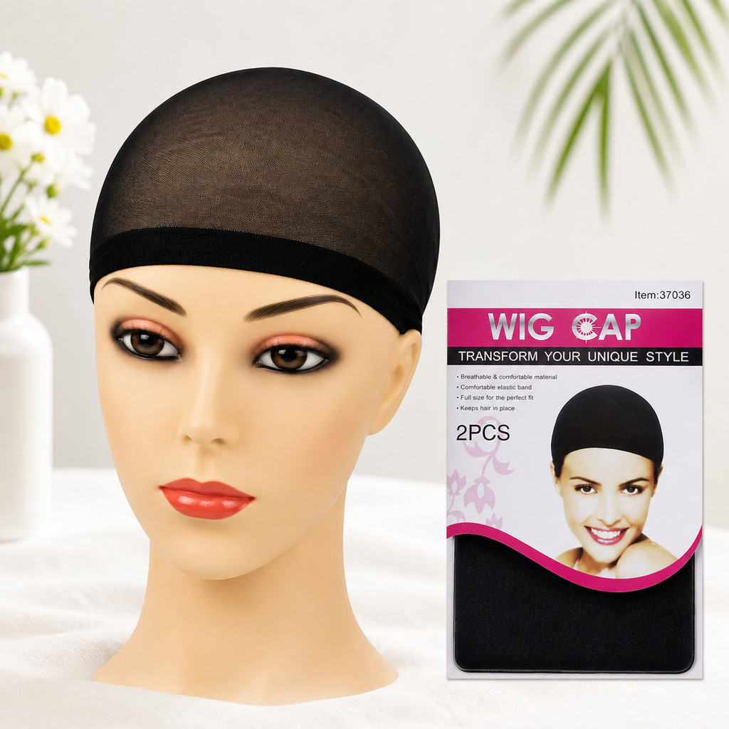Kit 2/4/6 Toucas para Peruca Wig Cap Fina, Touca de Cabelo para Prender os Fios, Conforto Invisível