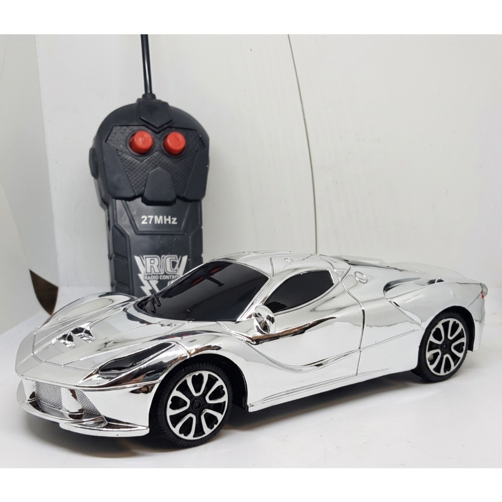 Carrinho de Controle Remoto RC 27MHz – Carro Esportivo de Brinquedo