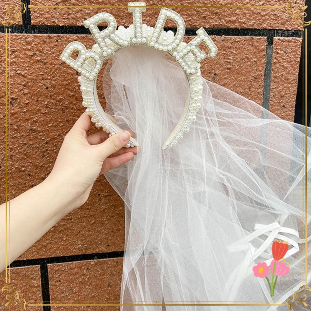 OKDEALS Tiara De Coroa , Faixa De Cabeça Branca Para Decoração De Casamento , Acessórios Cabelo De Noiva