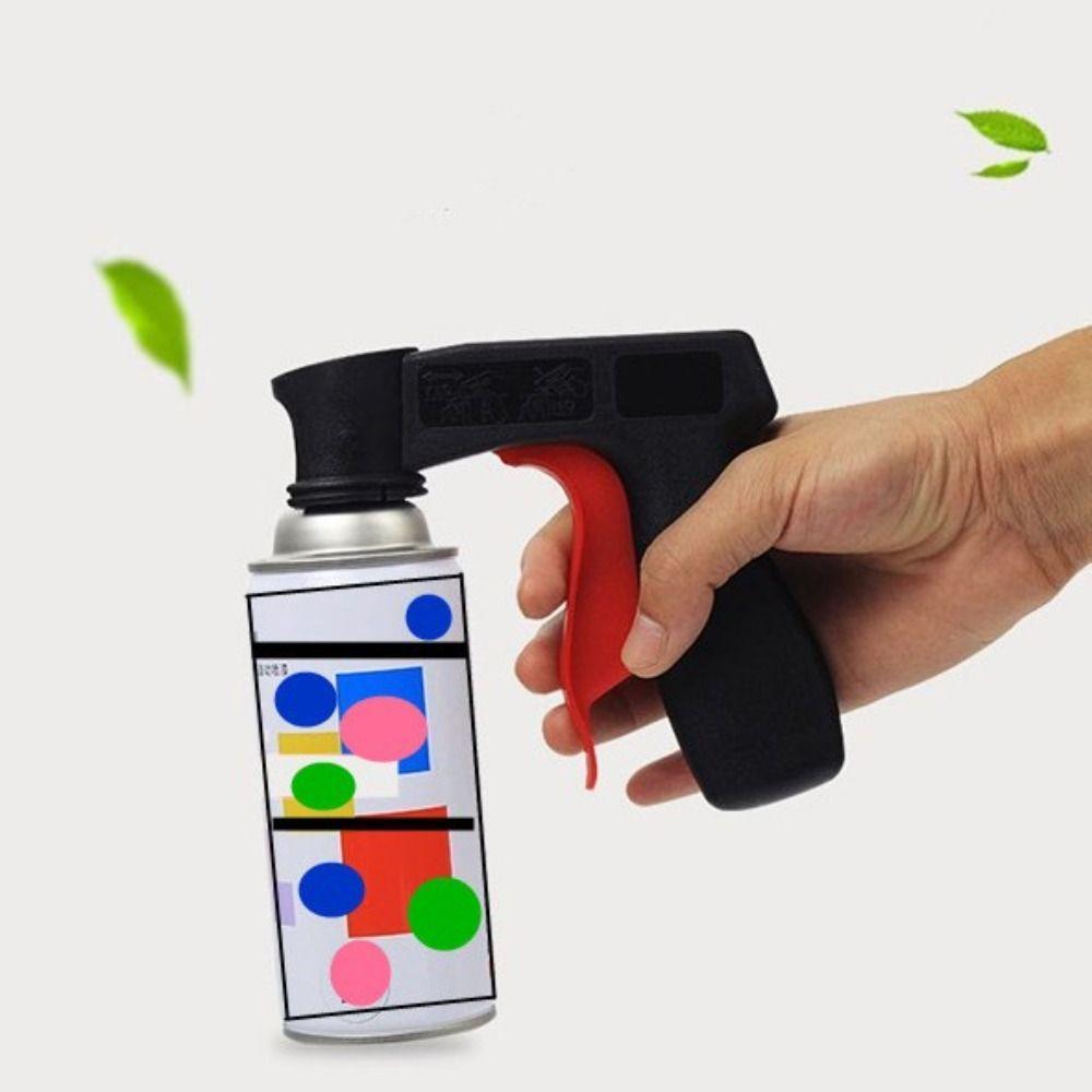 Alça De Pintura Em Spray Com Gatilho Para Frasco De Tinta Punho De Pistola De Plástico Tipo