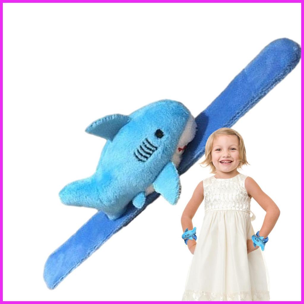 Animais Tapa Pulseira Brinquedos De Pelúcia Adorável Tubarão Macio Pele-Amigável Animal Banda Brinquedo Hugger alpiert2b