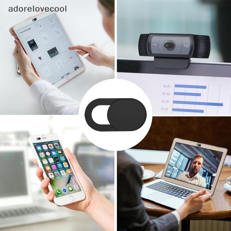 20 Pçs Universal Ultra Fino Capa Da Câmera Do Portátil Slide Privacidade Webcam Stiers Para Computador Bloer Slider
