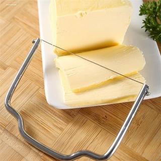 304 aço inoxidável queijo fio de aço corte ovo gema creme cortador queijo cortador simples corda aço Slicer