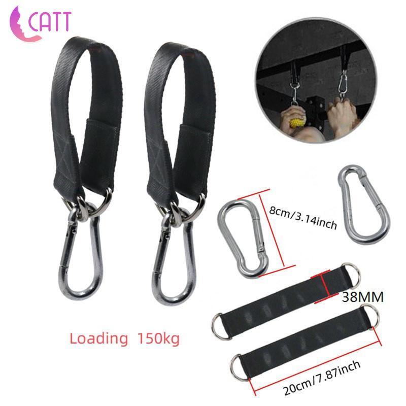 [Dadada2] Tríceps Bíceps Polia Cabo Máquina Cinta Webbing Durável D-rings Mosquetão Clipe Para Ginásio De Ombro
