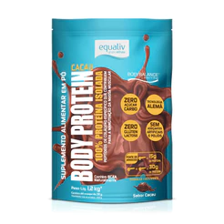Body Protein Cacau Proteína Isolada Pouch 1,2Kg Equaliv