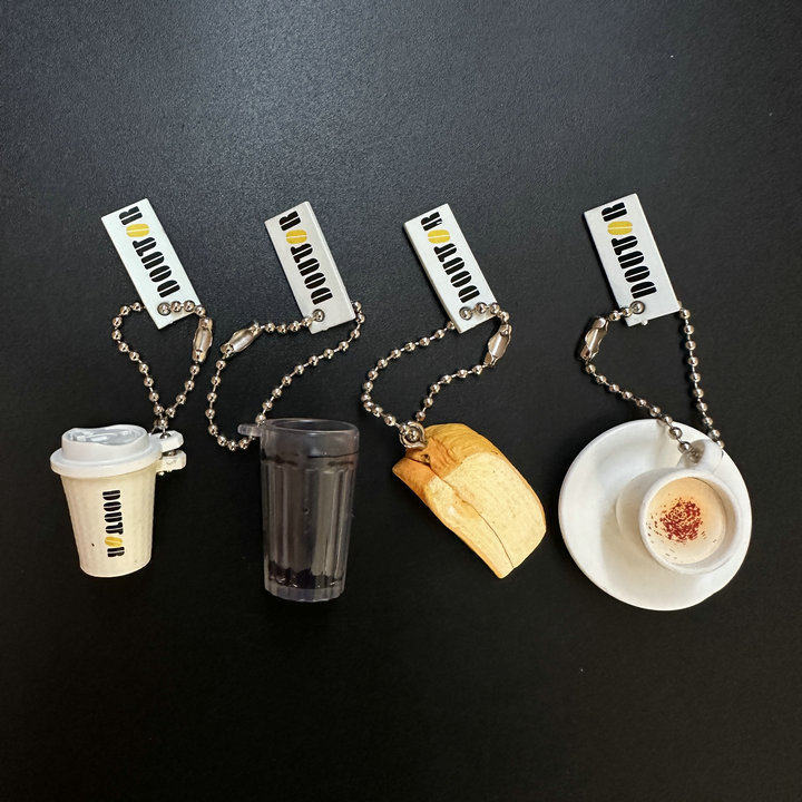 Versão japonesa bens em massa DOUTOR simulação comida em miniatura brinquedo cafeteria bebidas comida Mini cápsula brinq