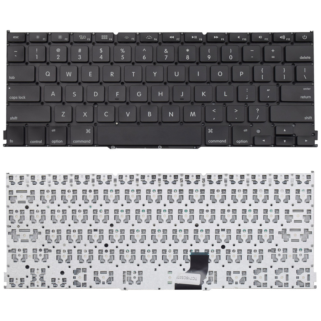 Teclado para Notebook Apple Macbook Pro A1502 Inglês Internacional - US Preto