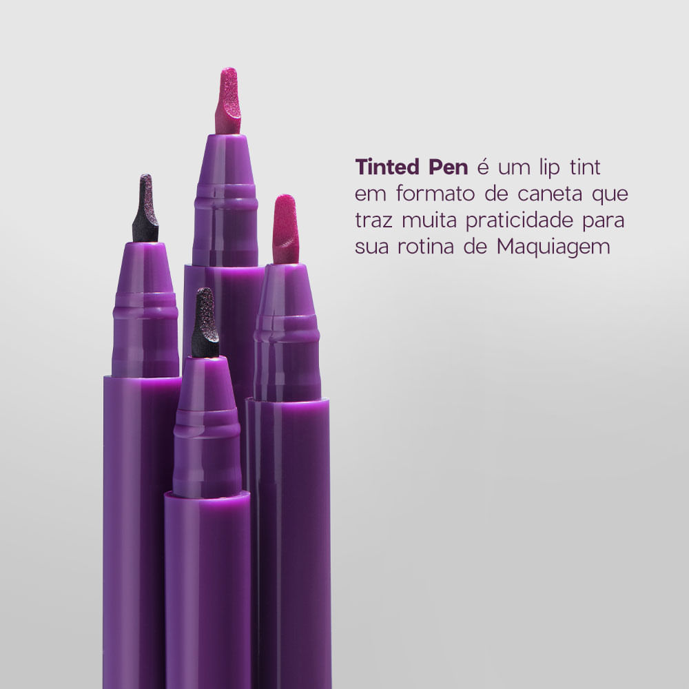 Caneta Batom Rose - Tinted Pen Rose My Lips Océane Purple 1,2ml · foto 2