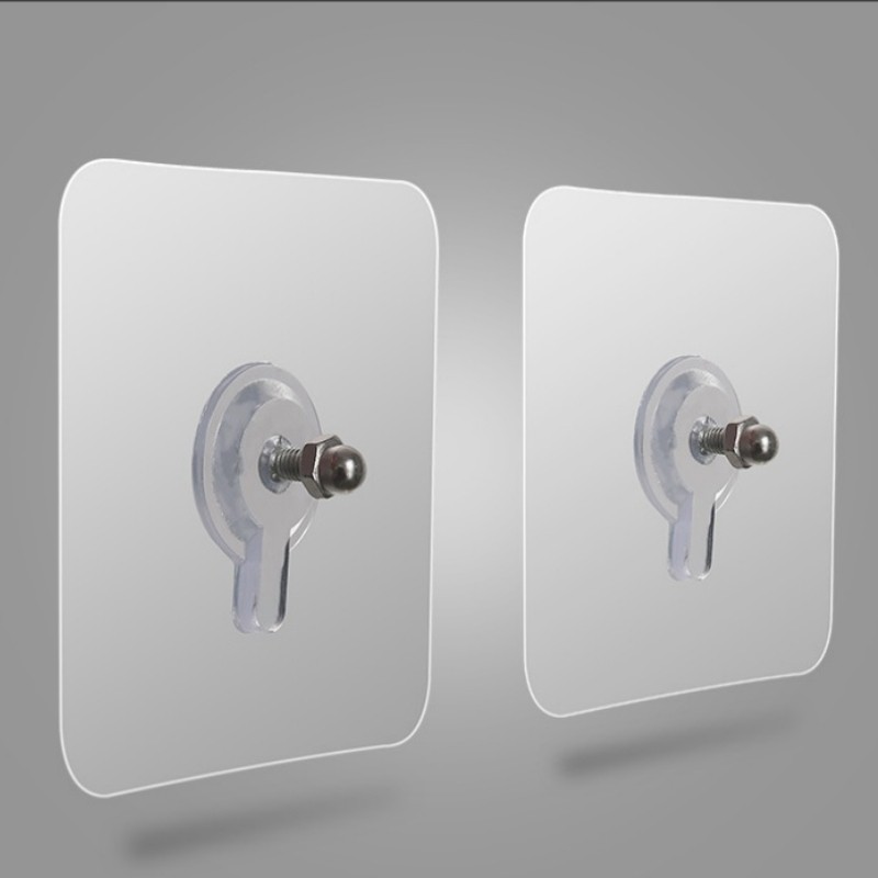 20 Uni 8Mm Gancho De Parede Adesivo Multiuso Para Pendurar Quadros UtensíLios De Cozinha Banheiros