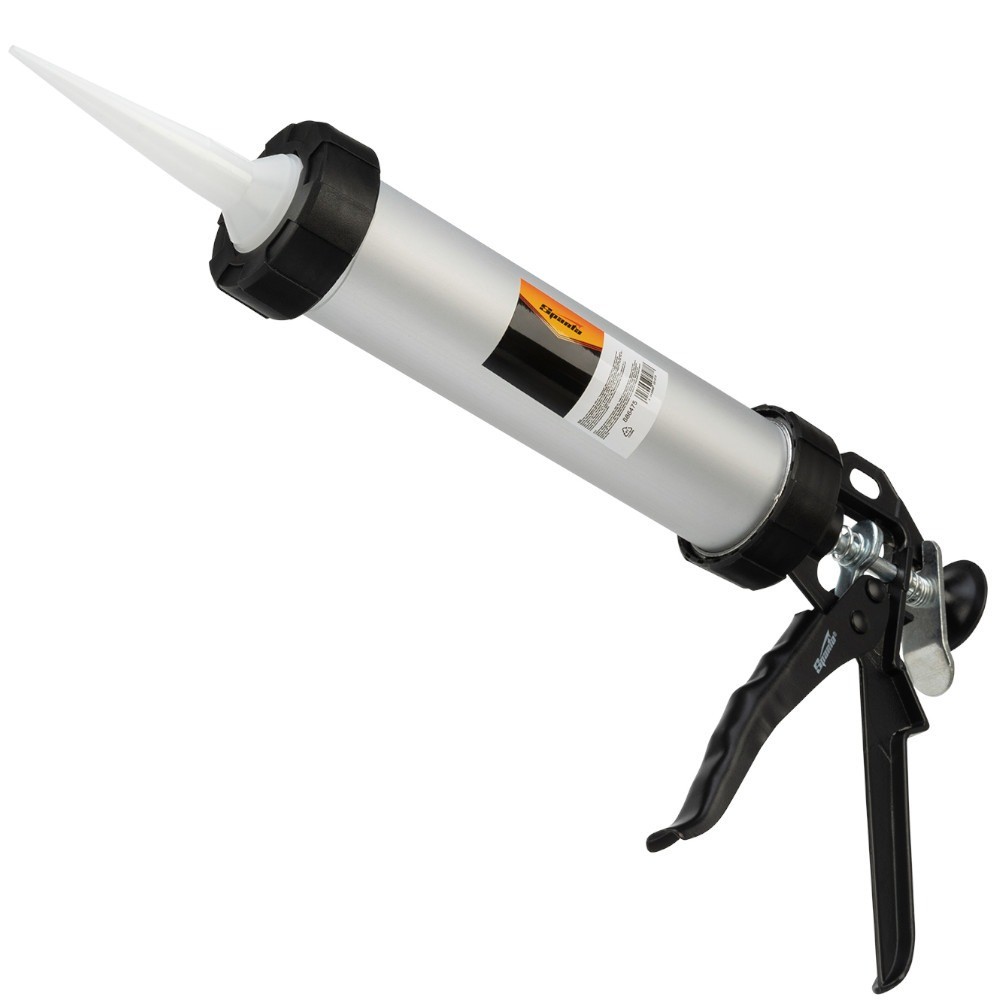 Aplicador de silicone tubular de alumínio 400 ml - 8864755 Sparta