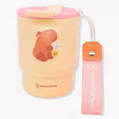Copo Térmico To Go Capivara - Zonacriativa