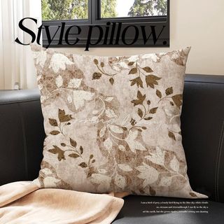 Estilo clássico chinês bege Merad luz luxo travesseiro antigo High-End sala de estar sofá almofada de cabeceira