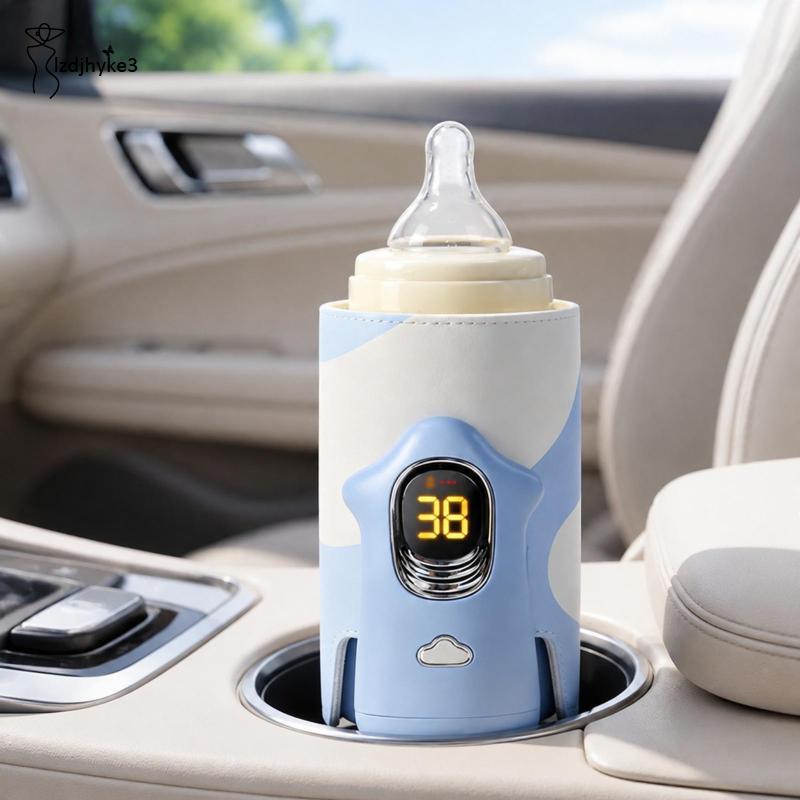 [lzdjhyke3] Aquecedor Portátil De Mamadeiras USB Dispositivo De Aquecimento De Leite Para Alimentação De Recém-Nascidos 