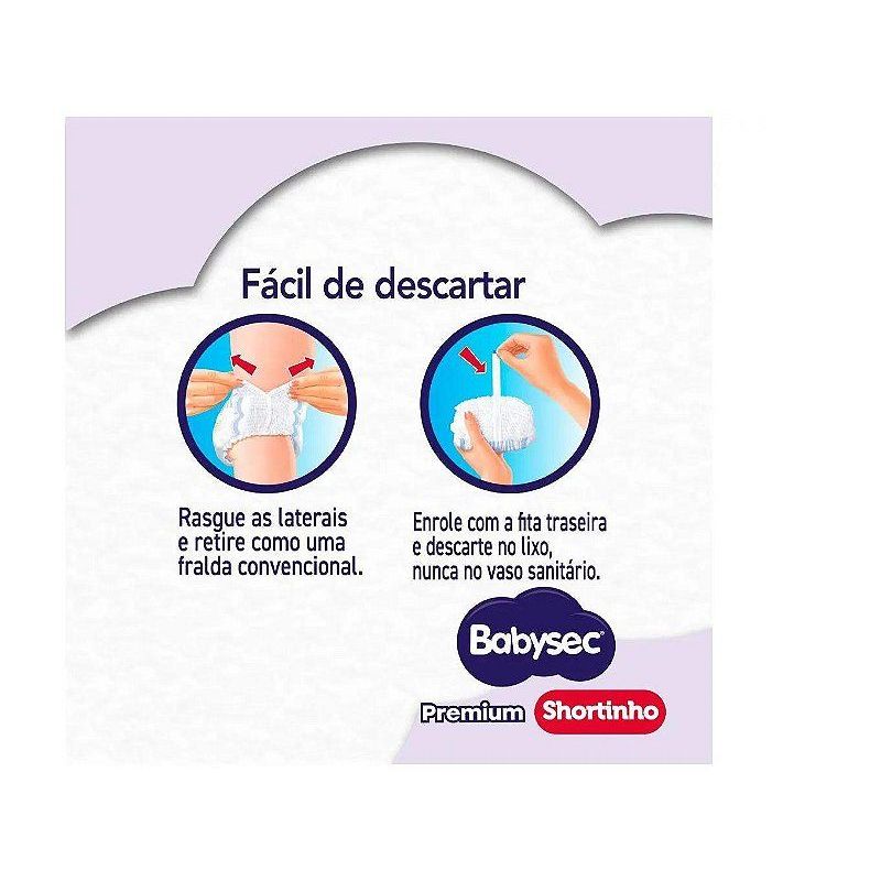 Fralda Infantil BabySec Premium Pants G