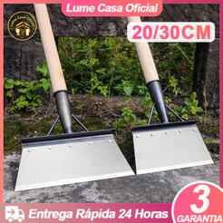 Pá de Limpeza de Jardim em Aço Inoxidáve Adequada Para Limpeza De Plantações De Jardins E Criação De Gado