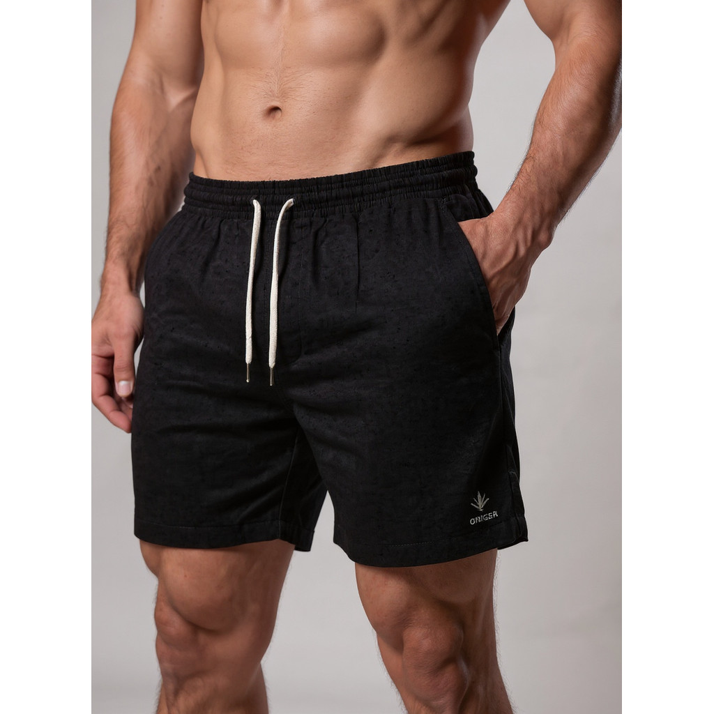 Kit 2 Bermudas Masculinas Linho Elastano Praiana Confortável Verão — Maison RS