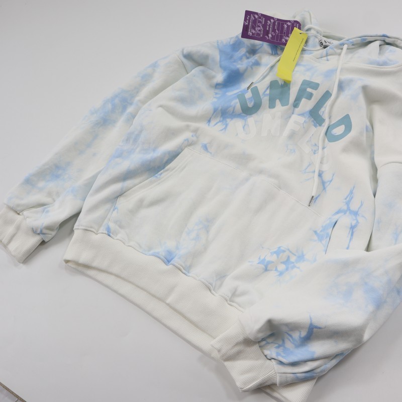Mulheres primavera outono estilo moletom com capuz M-XXL tamanho estilo ocidental impressão de manchas Casual All-Match 