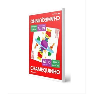 Papel Sulfite A4 Chamex Branco C/100 Folhas
