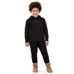Conjunto Infantil Menino Capuz Estampado Colorittá Preto