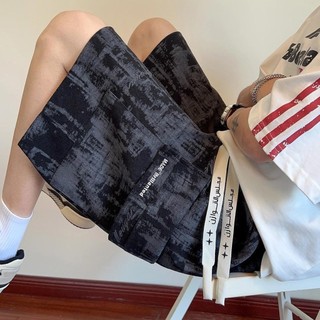 Estilo americano Tie-Dye Shorts masculino verão 2026 novo estilo Street Wear em linha reta calças de perna larga juventu