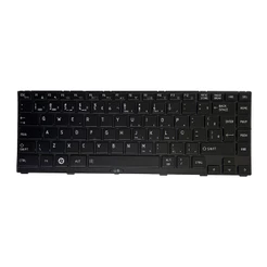 Teclado para Notebook compatível com Toshiba Tecra R840-S8419 ABNT2