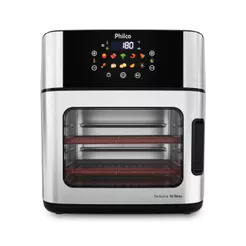 Air Fryer Oven Philco 16L 4 em 1 Painel Digital PAF16A
