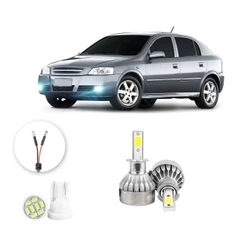 Farol de Neblina Milha Led Chevrolet Astra 2003 2012 H3 20000lm