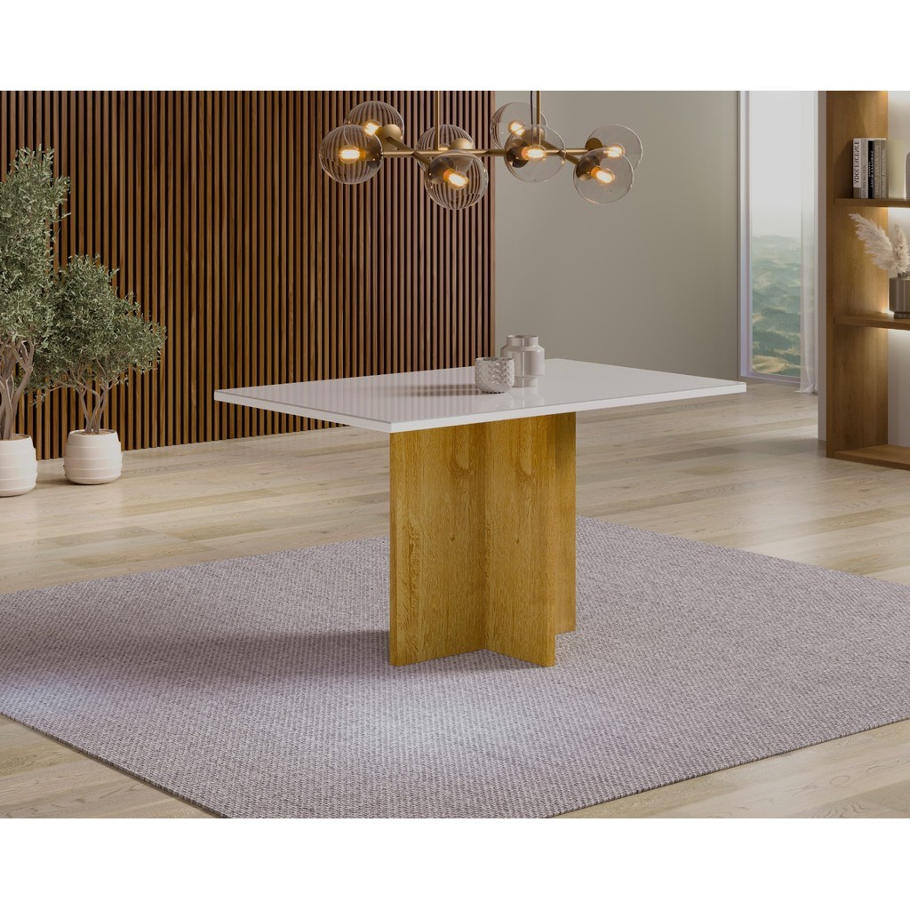 🏡 Reúna Quem Você Ama – Mesa Confortse 4 Lugares em Madeira *NÃO ACOMPANHA CADEIRAS*