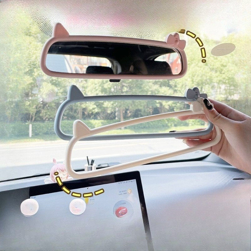 Para BYD Golfinho Mini Espelho Retrovisor Quadro Decorativo Adesivo Modificado Carro Invertendo Bonito Mudança De Cor In