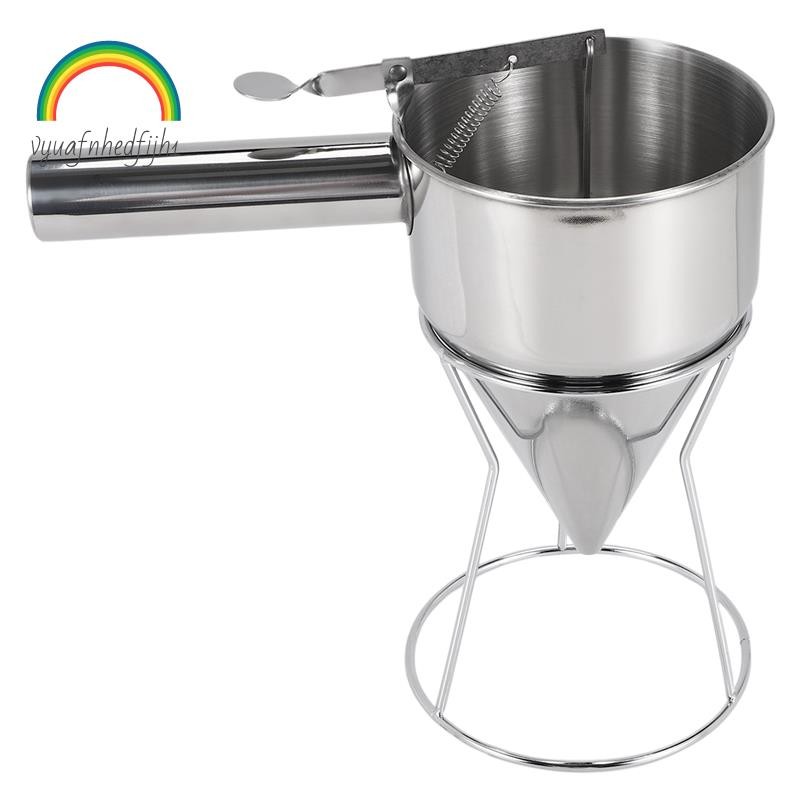 Dispensador De Funil Portátil De Aço Inoxidável , Pelotas De Polvo , Ferramenta , Separador De Massa De Mistura