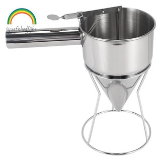 Dispensador De Funil Portátil De Aço Inoxidável , Pelotas De Polvo , Ferramenta , Separador De Massa De Mistura