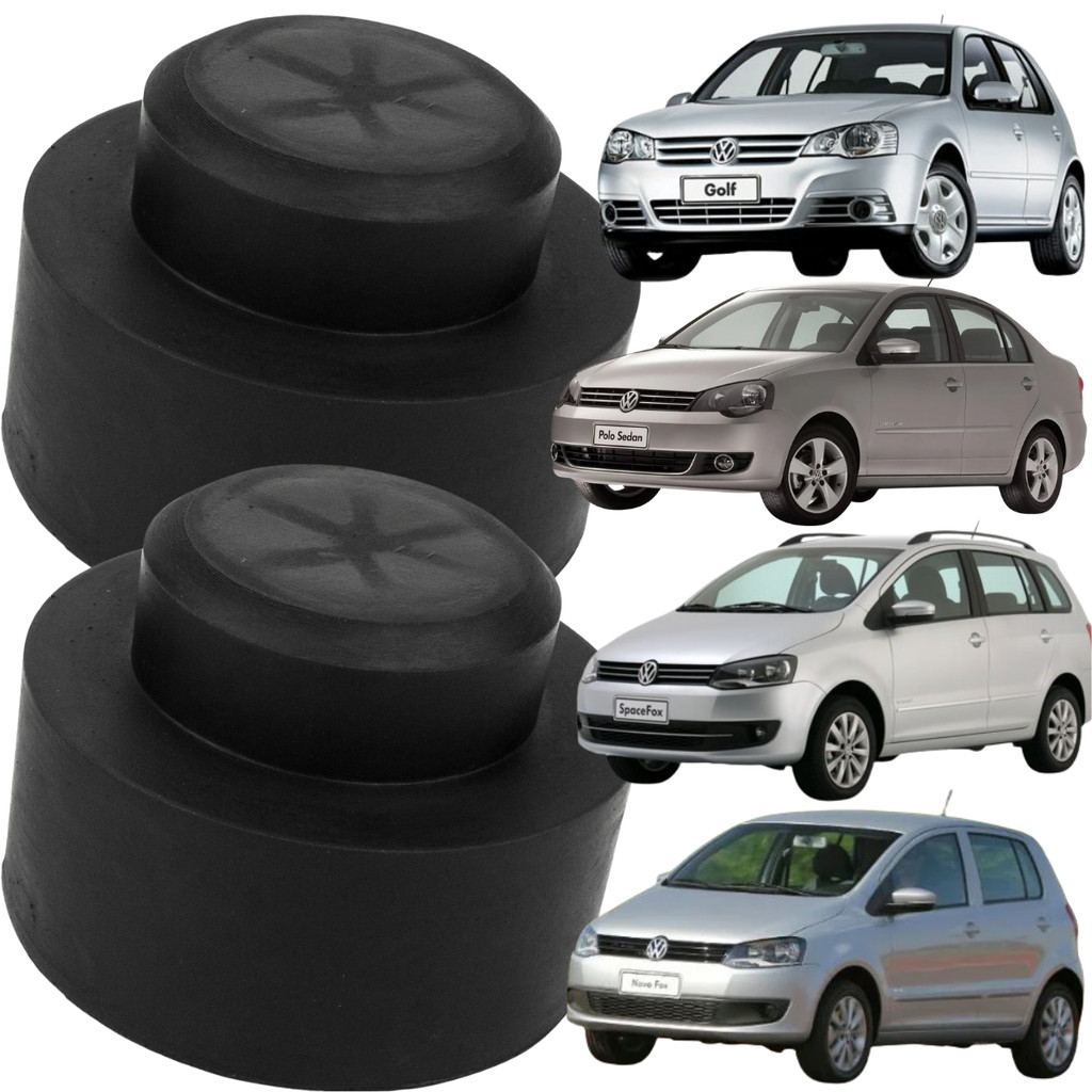 Kit Par Calço Espaçador Mola Traseira Fox Polo Golf Spacefox