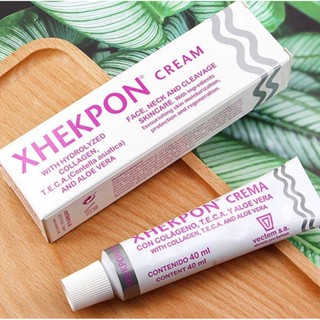 40ml Original Multifuncional Creme Facial Pescoço Decote Pele Colágeno Hidratante XHEKPON Genuíno Centella Asiatica Cuid em Oferta na Shopee