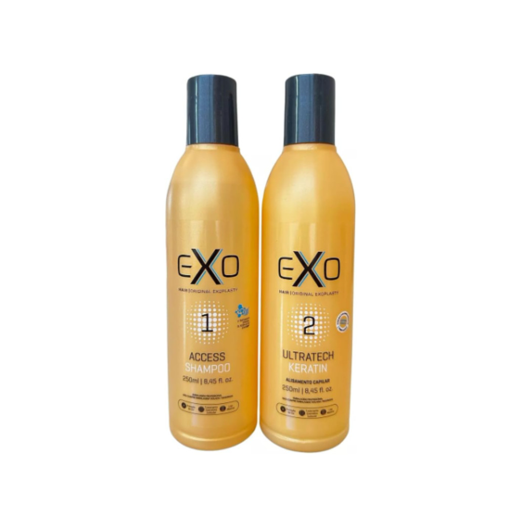 Kit Exoplastia - Alisamento Shampoo Access  + Ultratech Keratin 250ml - EXO