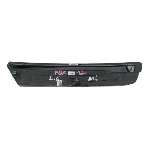 Defletor Parachoque Traseiro Vw Fox 2010 2014 Vermelho