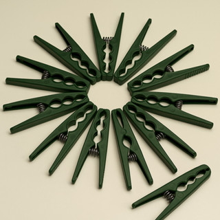 Kit 12 Prendedor de Roupa Forte e Resistente – Plástico Reforçado + Mola Metálica em Oferta na Shopee