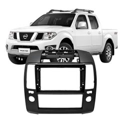 Moldura Central Multimidia 9'' Nissan Frontier 2008 A 2016