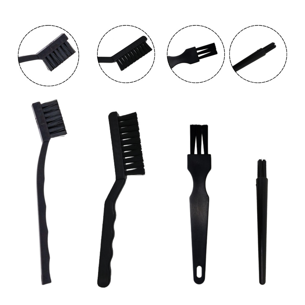 Kit Limpeza Antiestático Profissional ESD Pincel e Escova de Limpeza PC Notbook Placas Eletrônicas
