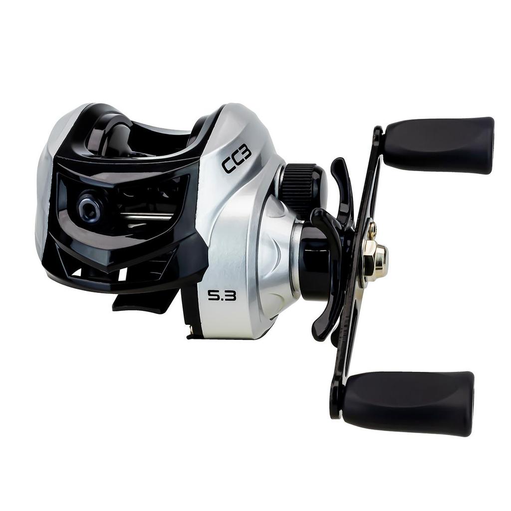 Carretilha Pesca Esquerda CC3 Voxxi Rolamentos 2+1 Drag 4kg