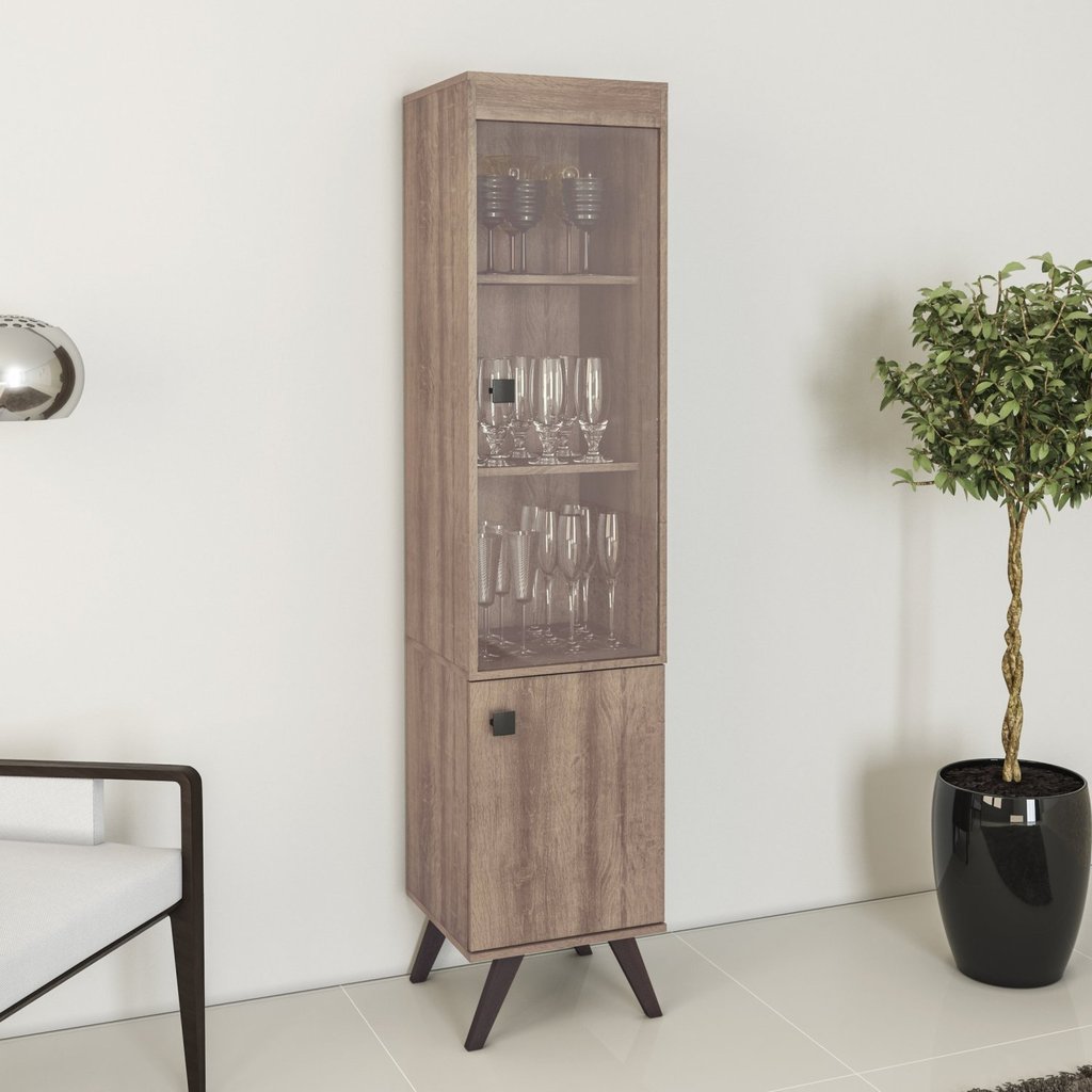 Cristaleira 2 Portas RT 3105 em Oferta na Shopee